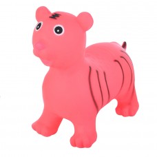 SPRING Прыгуны-животные, ТИГРЕНОК, PVC, с насосом, Розовый